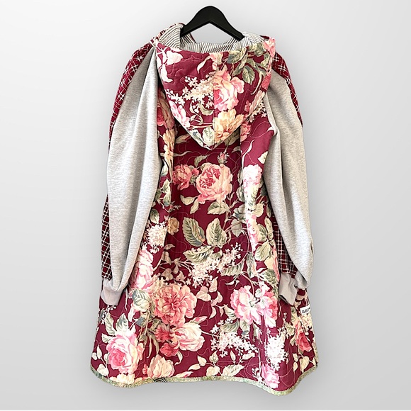 ♻️ Upcycle Blanket Coat | One Size - Picture 2 of 2